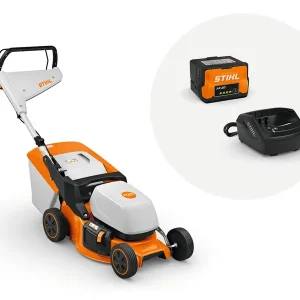 Stihl Plæneklipper RMA 243.3 (EU2) med batteri og lader - Kampagnepris
