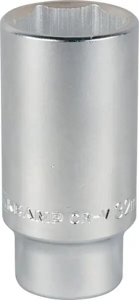 Kramp Topnøgle 3/4" 6-kant lang 32 mm, 90 mm | Ny på lager