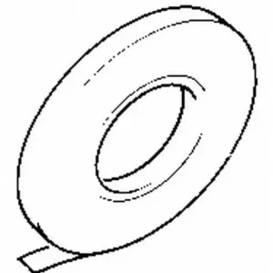 Sidste chance | Raychem Glasfibertape GS-54, varmebestandig, 16 meter