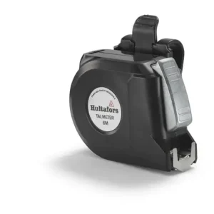 Hultafors Båndmål Talmeter TM6, 6M x 25MM, hvid ABS plast | Kampagnepris