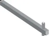 ABB Aksel OXS6X120 6x6x120mm for selectorgreb OT-brydere | Supergod pris