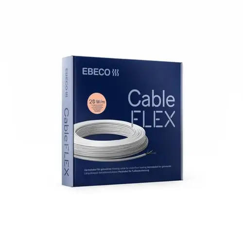 Ebeco Cableflex seriemodstandskabel 20 W/m 23 m 230V | Nu tilgængelig