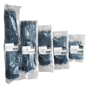 Flair Kabelbindere Refill 5 størrelser 500 stk. Nylon 6 Sort | God pris