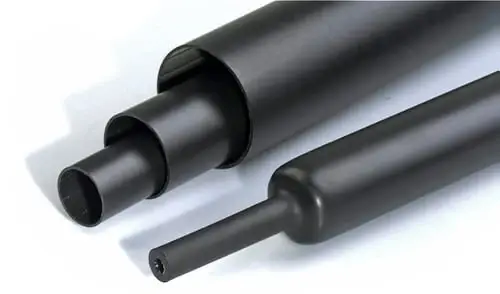 Radiflex RGM 55/16 mm krympeflex mellemvæg med lim Sort | Rabat