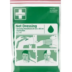 Anbefalet valg | Cederroth Netforbinding 1893, stor bandage 20x40cm med net