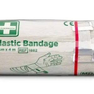 Cederroth Elastisk bandage 1882, 4m x 8m, inklusive klips - Helt ny