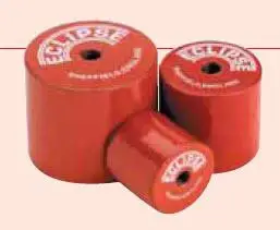Eclipse Pottemagnet diameter 20,5X19 M6 AlNiCo 4 kg rød 220C - Så længe lager haves