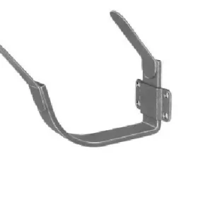 Udsalg - IPA Konsoljern Model A 280 halvrund zinkrender galvaniseret