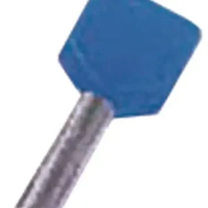 Intercable Tools Isoleret dobbelt ledningstylle 2x2,5mm² blå L=10mm - Netop ankommet