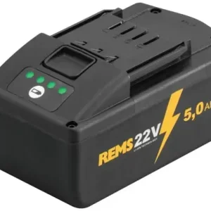 Rems Li-Ion batteri 21,6V 5,0Ah til presmaskiner, Plus serie - Topprodukt