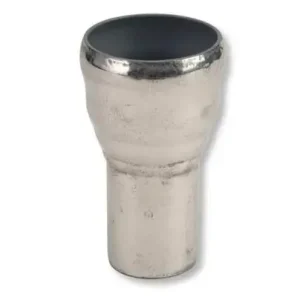 Stærkt tilbud - Aco Nordic GM-X Overgangsstykke Galvaniseret Stål 70mm til PVC