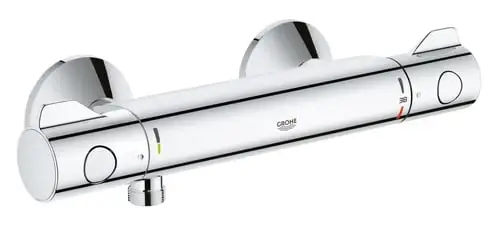 GROHE Grohtherm 800 termostatbatteri til bruser, S-tilslutning - Tilbudspris