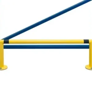 Direkte fra fabrikken - Denios Påkøringsværn reol 1250x300mm Gul Stål rør